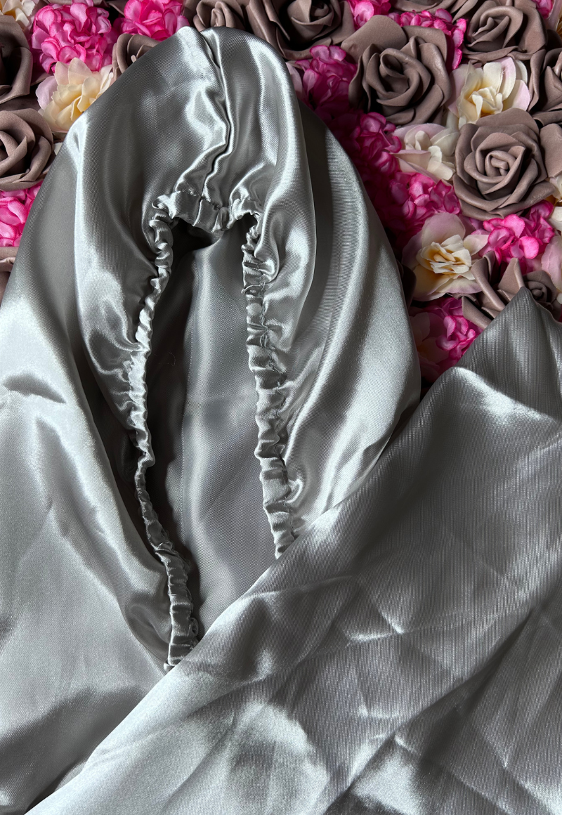 Long Satin Bonnet