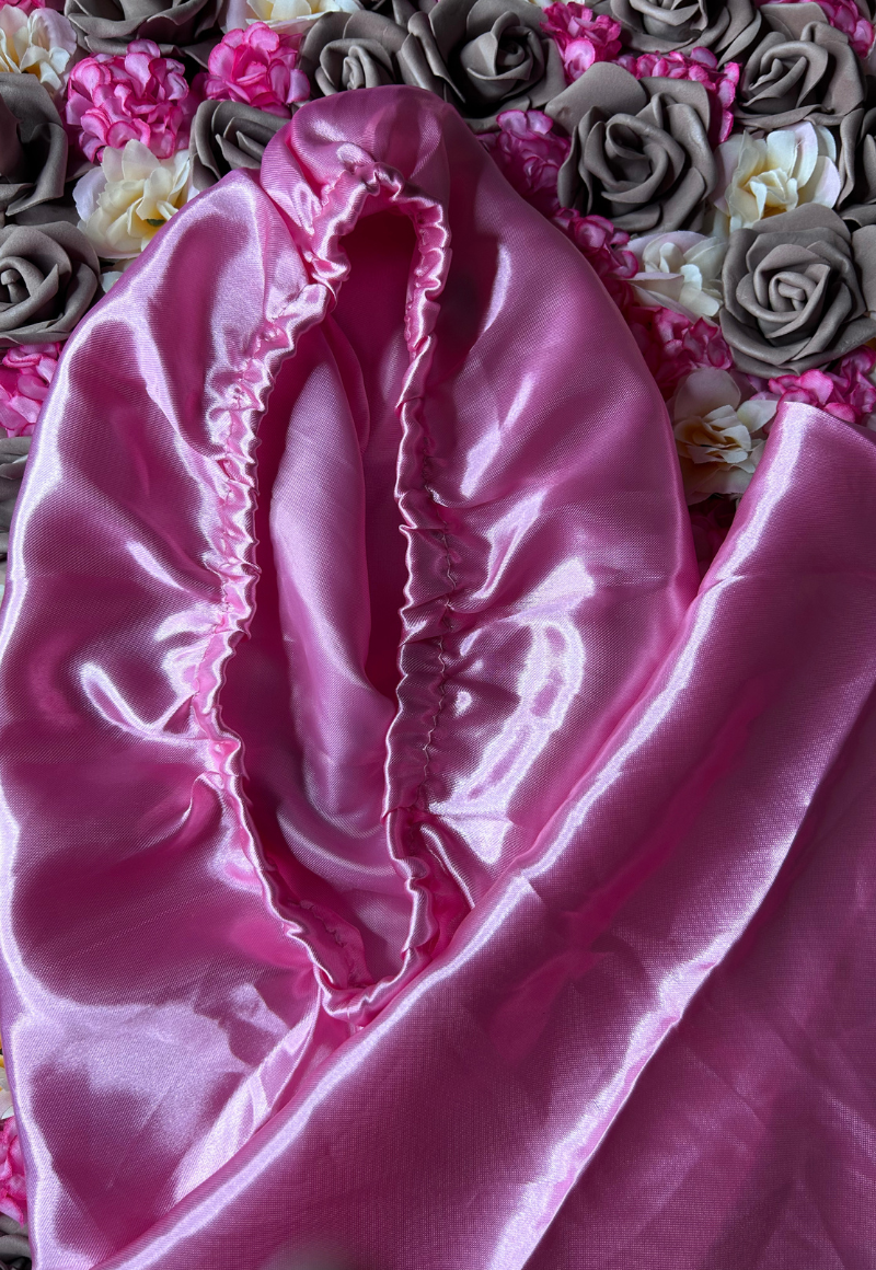Long Satin Bonnet