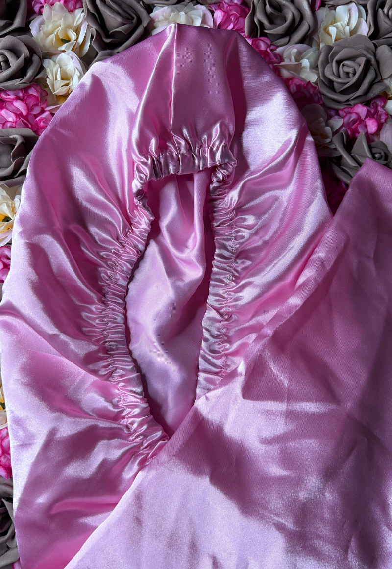 Long Satin Bonnet